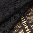 Кружево реснички, 85 мм, 9±0.5 м, в бобине 3 шт. по 3 м, чёрное - Фото 2