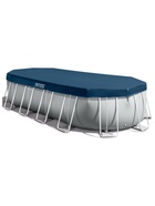 Бассейн каркасный INTEX Prism Frame 26798NP, 610×305×122 см, фильтр-насос, лестница, тент, подстилка - Фото 10