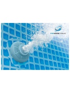 Бассейн каркасный INTEX Prism Frame 26796NP, 503×274×122 см, фильтр-насос, лестница, тент, подстилка - Фото 11