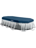 Бассейн каркасный INTEX Prism Frame 26796NP, 503×274×122 см, фильтр-насос, лестница, тент, подстилка - Фото 12