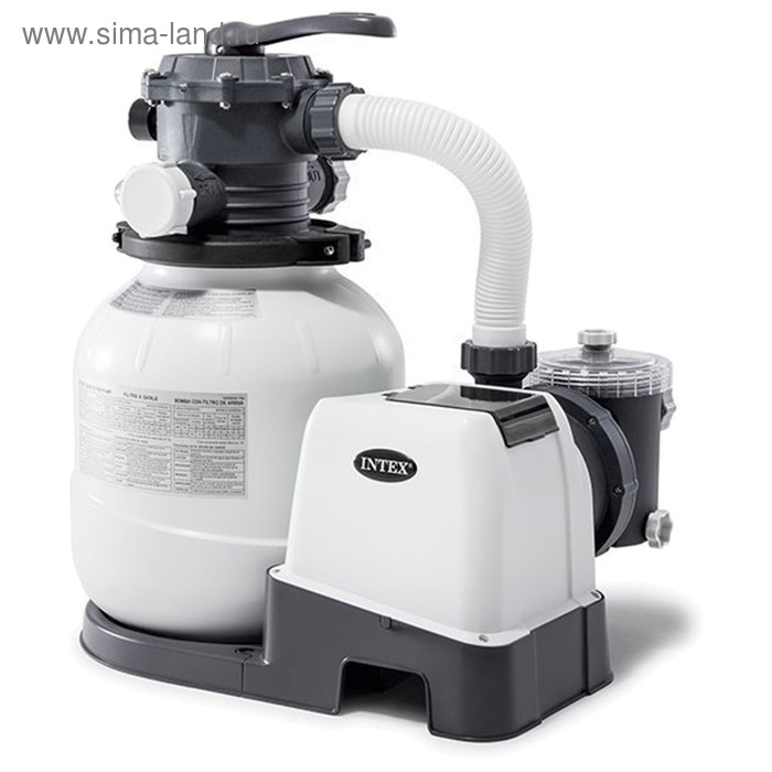 Фильтр-насос для бассейнов песочный 220-240V, 6000 л/ч, 26646 INTEX - Фото 1