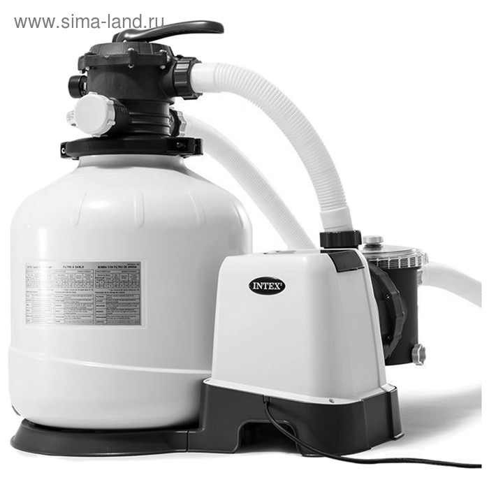 Фильтр-насос для бассейнов песочный, 220-240V, 9200 л/ч, 26652 INTEX - Фото 1