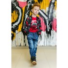 Ветровка для мальчика MINAKU «Камуфляж», рост 104–110 см, цвет красный - Фото 1