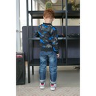 Ветровка для мальчика MINAKU «Камуфляж», рост 104–110 см, цвет синий - Фото 3