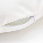 Подушка "Крошка Я" Я, 40х34 см, фиолетовый, велюр, 100% п/э - Фото 4