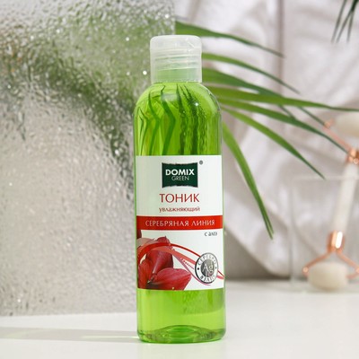 Тоник для лица Domix увлажняющий с алоэ и наносеребром, 200 мл