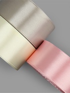 Атласная лента, набор 3 шт. «Тёплый день», 40 мм, 23±1 м - Фото 4