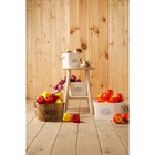 Короб для хранения Доляна Home, 24,5×24,5×15 см, цвет коричневый - фото 20903667