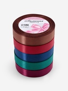 Атласная лента, набор 5 шт. «Вечерние огни», 20 мм, 23±1 м - Фото 6