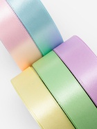 Атласная лента, набор 5 шт. «Нежный», 20 мм, 23±1 м - Фото 3