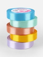 Атласная лента, набор 5 шт. «Весенний», 20 мм, 23±1 м - Фото 2