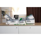 Корзина для хранения Доляна Storage, 23×23×11 см, большая, цвет белый - фото 24451298