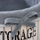 Корзина для хранения Доляна Storage, 19×19×10 см, средняя, цвет белый - фото 24364428