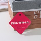 Корзина для хранения Доляна Storage, 28,5×19×11 см, большая, цвет коричневый - фото 24563566