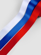 Атласная лента, набор 3 шт., 40 мм, 23±1 м, триколор - Фото 3