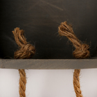 Короб для хранения Home, 25×25×15 см, большой, цвет серый - Фото 3