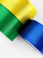 Атласная лента, набор 3 шт. «Солнечный», 40 мм, 23±1 м - Фото 4