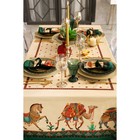Набор столовый Этель «Нью-Дели», скатерть 220х150 см, салф. 40х40 см-12шт, 100% хл - Фото 3