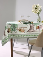 Набор кухонный «Этель» Olivia, скатерть 110×145±3 см, салфетки 40×40 см-4 шт., 100% хлопок - Фото 1