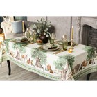 Набор кухонный «Этель» Olivia, скатерть 110×145±3 см, салфетки 40×40 см-4 шт., 100% хлопок - Фото 3