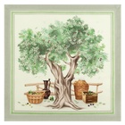 Набор кухонный «Этель» Olivia, скатерть 180×145 см ± 3 см, салфетки 40×40 см - 8 шт., 100% хлопок - Фото 18