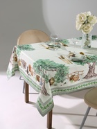 Набор кухонный «Этель» Olivia, скатерть 220×145 см ± 3 см, салфетки 40×40 см-12 шт., 100% хлопок - Фото 2