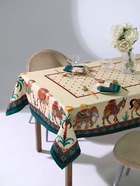 Набор кухонный «Этель. Нью-Дели»: скатерть 180×150 см, салфетка 40×40 см-8 шт., 100% хлопок - Фото 2