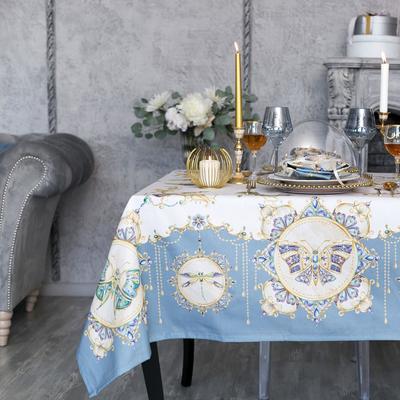 Набор столовый "Этель" Драгоценности, скатерть 110х150 см, салф. 40х40 см-4шт, 100% хл
