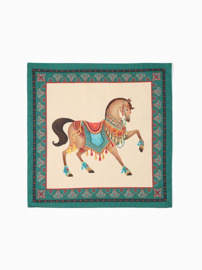 Набор кухонный «Этель. Нью-Дели»: скатерть 110×145±3 см, салф. 40×40 см-4 шт., 100% хлопок