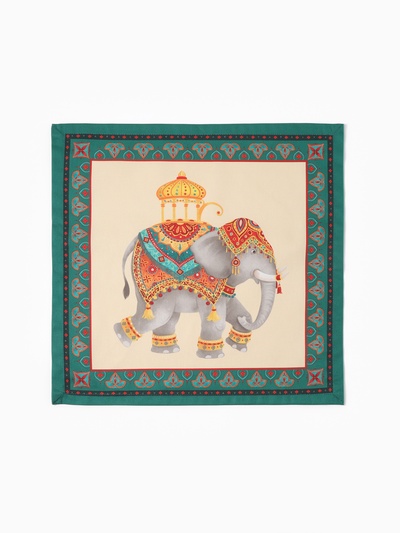 Набор кухонный «Этель. Нью-Дели»: скатерть 110×145±3 см, салф. 40×40 см-4 шт., 100% хлопок