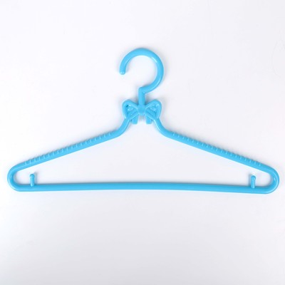 Плечики для одежды детские «Бантики», размер 30-34, цвет МИКС