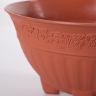 Кашпо круглое 20.5×20.5×11.5 см «Виноградная лоза», цвет МИКС - Фото 3