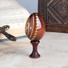 Яйцо сувенирное "Богоматерь Иверская", на подставке - фото 9557126