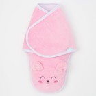 Конверт-одеяло Крошка Я "Кошечка", розовый, рост 50-56 см - Фото 1