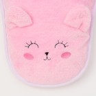 Конверт-одеяло Крошка Я "Кошечка", розовый, рост 50-56 см - Фото 3