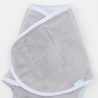 Конверт-одеяло Крошка Я "Пандочка", серый, рост 50-56 см - Фото 2