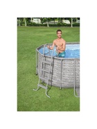 Бассейн каркасный Bestway Power Steel Swim Vista 56716, 549×274×122, фильтр-насос, лестница, тент - Фото 11