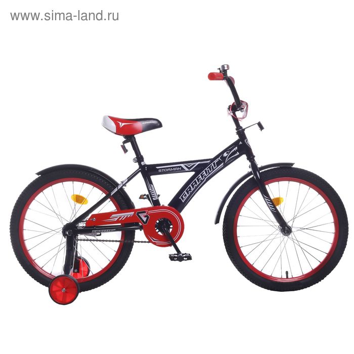 Велосипед 20" Graffiti Storman RUS 2019, цвет чёрный - Фото 1