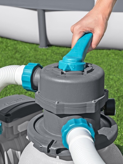Фильтр-насос, 220-240V, 6056 л/ч, для бассейна, песочный, 58497 Bestway