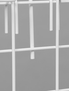 Стойка с сеткой, двухсторонняя, в комплекте 96 крючков для семян, 63×72×183 см, белая - Фото 10