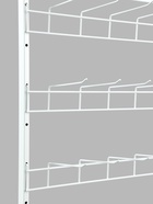 Стойка для семян, с крючками 17 см, 8 ярусов, 60×46×180 см, белая - Фото 2