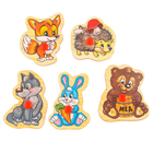 Рамка - вкладыш малая «Лесные жители», 5 элементов - Фото 4