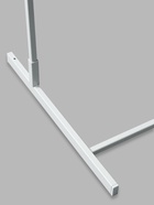 Стойка с сеткой односторонняя, в комплекте 48 крючков для семян, 63×49×183 см, белая - Фото 4