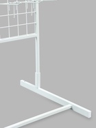 Стойка с сеткой односторонняя, в комплекте 48 крючков для семян, 63×49×183 см, белая - Фото 5