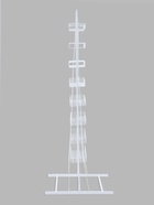 Стойка с сеткой, двухсторонняя, в комплекте 16 полок для семян, 63×49×183 см, цвет белый - Фото 6