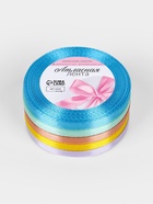 Атласная лента, набор 5 шт., 6 мм, 23±1 м - Фото 5