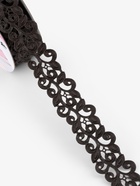 Лента фигурная «Вьюнчик», 25 мм, 9±0.5 м, чёрная - Фото 2