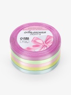 Атласная лента, набор 5 шт. «Пастельный», 6 мм, 23±1 м - Фото 5