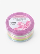 Атласная лента, набор 5 шт. «Пастельный», 6 мм, 23±1 м - Фото 6