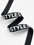 Лента репсовая «Style», 25 мм, 23±1 м, белая, чёрная - Фото 2